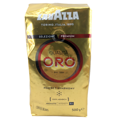 Кава в зернах Lavazza Qualita Oro 500г (100% Арабіки)