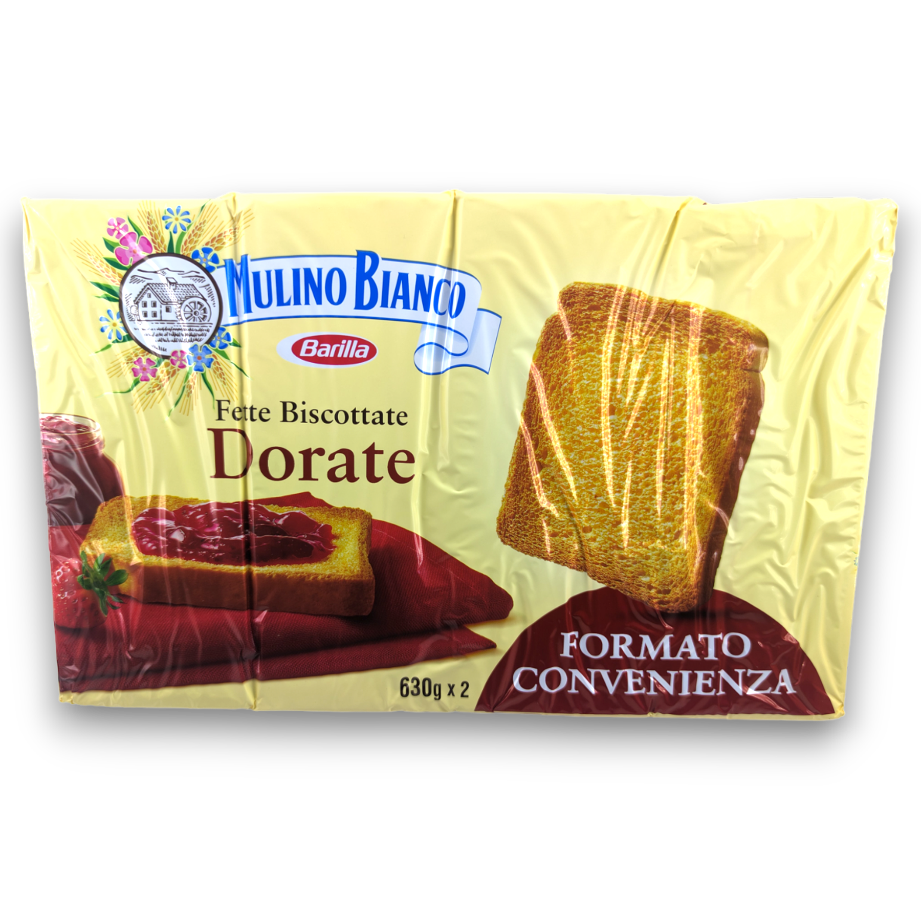 Купити Грінки Barilla Fette Biscottate Dorate 630 г в Delicio Food