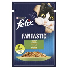 Вологий корм для кішок з кроликом в желе Purina Felix Fantastic 85г