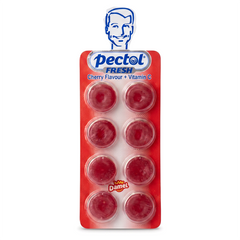 Льодяники Damel Pectol Cherry блістер 20 г 6271722 фото Деліціо фуд