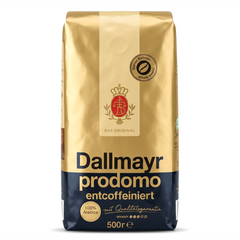 Кава в зернах без кофеїну Dallmayr Entcoffeiniert 500г