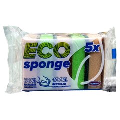 Губка кухонна Bonus ECO Sponge 5шт 008722 фото Деліціо фуд
