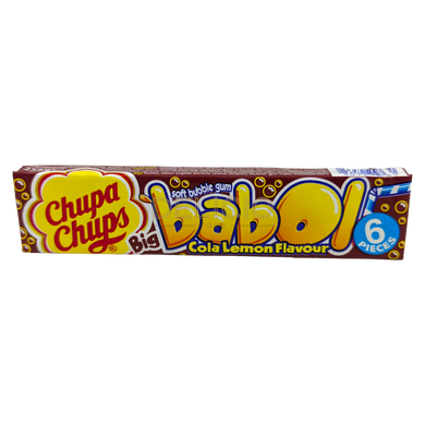 Жувальна гумка Chupa Chups Big Babol Cola-lemon Кола-лимон 27,6 г 6264691 фото Деліціо фуд