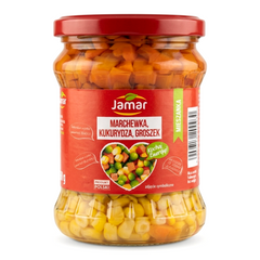 Овочевий мікс Jamar - кукурудза, морква і горошок 470г