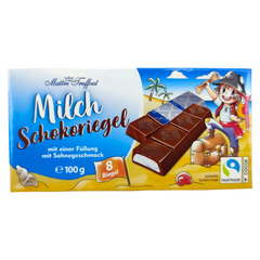 Шоколад молочний з йогуртовою начинкою Maitre Truffout - Milch Schokoriegel 100 г 6265928 фото Деліціо фуд
