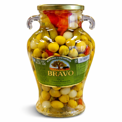 Оливковий коктейль Амфора Bravo C&oacute;ctel Pimiento 2.5 кг (1.2кг) 6271365 фото Деліціо фуд