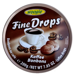 Льодяники Woogie Fine Drops Kaffee - Кава 200 г 6262430 фото Деліціо фуд