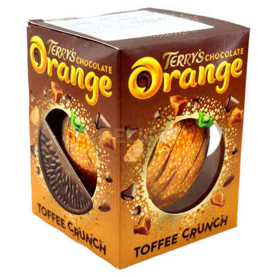 Молочний шоколад Terry's Orange Chocolate - Toffee Crunch 152г 6269511 фото Деліціо фуд