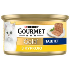 Вологий корм для кішок Purina Gourmet Gold Паштет з куркою 85 г