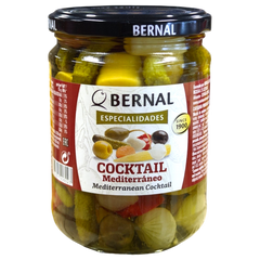 Оливковий коктейль середземноморськи Bernal Coctail Mediterraneo 436/250г 6271367 фото Деліціо фуд